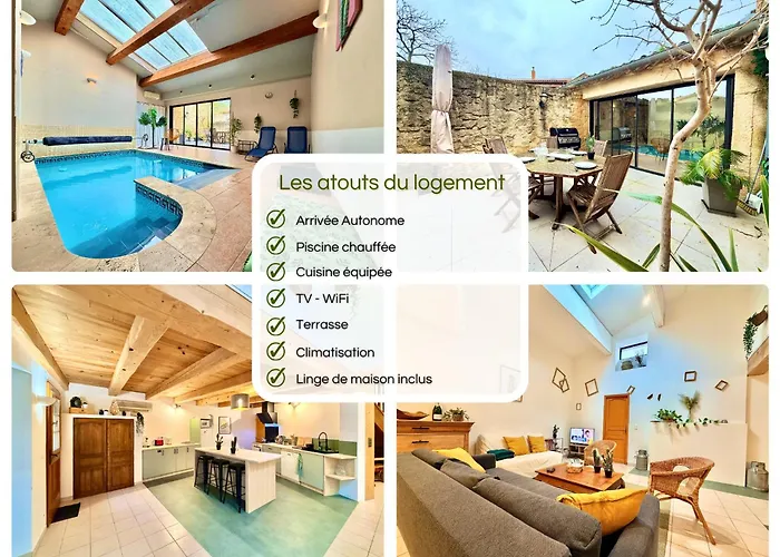 L'écrin De Lalie  Piscine Chauffée - Clim - Tv * Lagrasse