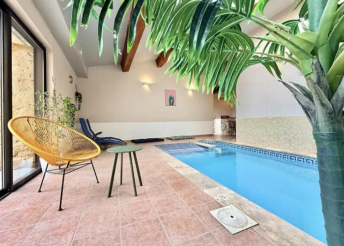 L'écrin De Lalie  Piscine Chauffée - Clim - Tv